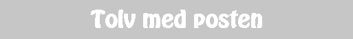 Tolv med posten